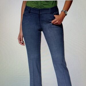 New York & Company Blue/Gray Straight Leg Women's Pants